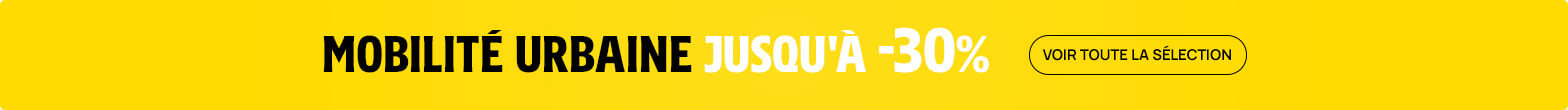 Mobilité Urbaine - Jusqu'à -30%