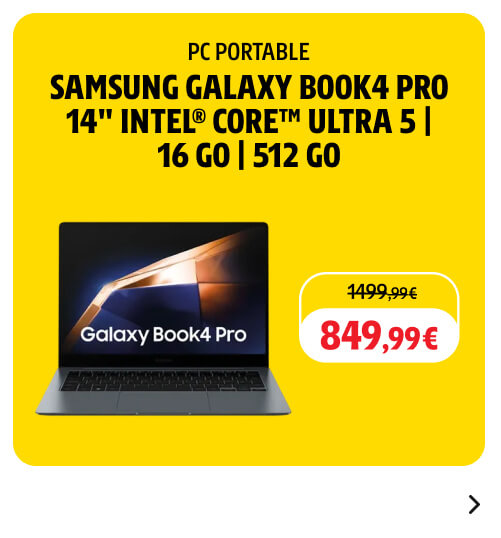 PC portable Samsung Galaxy Book4 Pro 14
