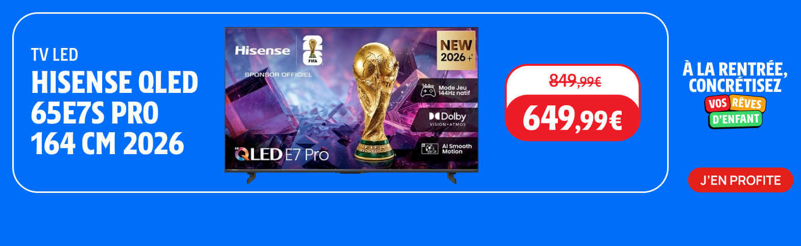 Tv Led Hisense QLed 65E7S Pro