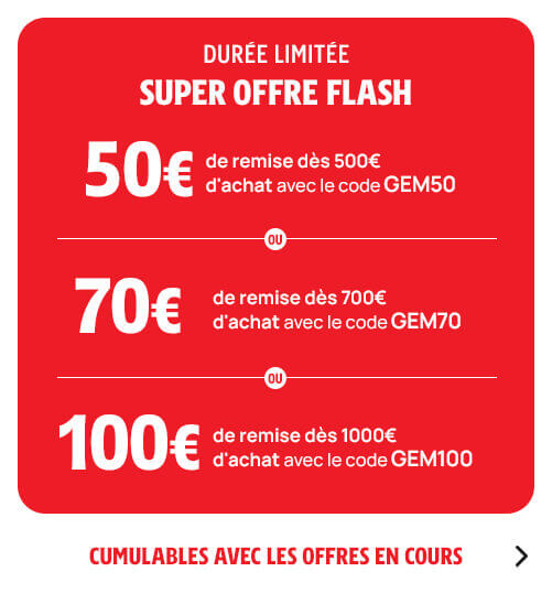 Super Offre Flash (durée limité) sur le rayon électroménager