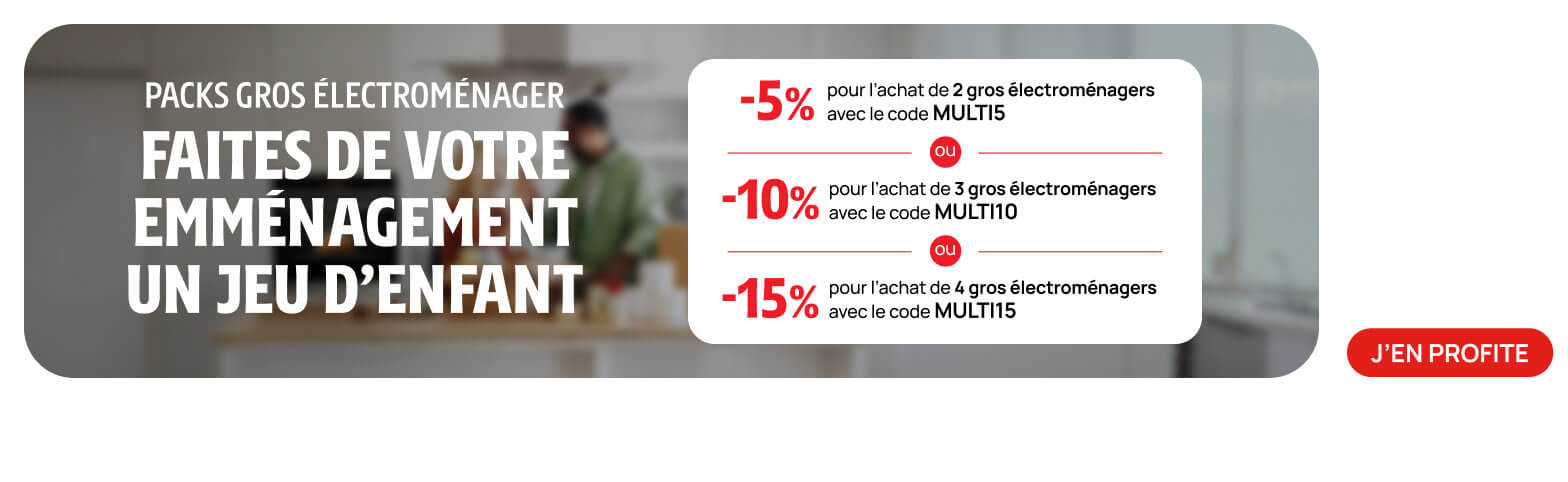 Packs Gros électroménager
