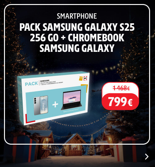 Pack Samsung S25 + Chromebook