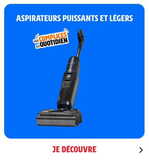 Aspirateurs puissants et légers