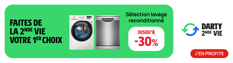 Sélection lavage reconditionnée