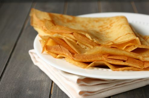 Crêpes légères sans gluten et sans lait de vache