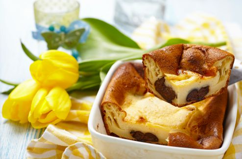 Petit far breton aux pommes sans gluten / sans lait