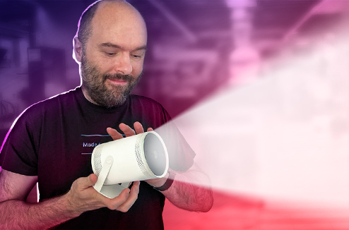 The Freestyle, le vidéoprojecteur compact et nomade de Samsung