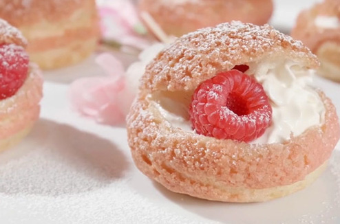 Les petits choux roses