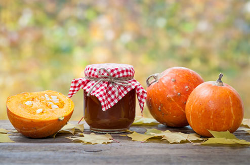 Confiture de potimarron à la vanille