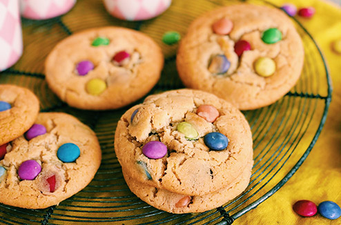 Cookies aux smarties