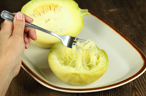 Gratin de courge spaghetti facile