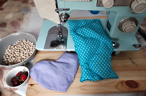 Recyclez vos noyaux de cerise en bouillotte !