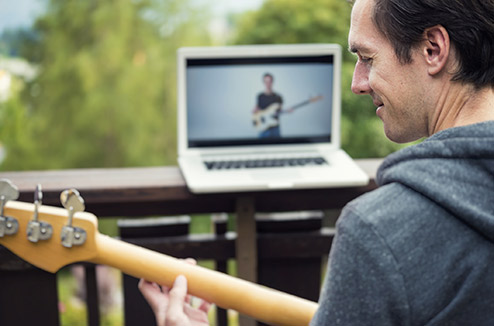 Apprendre à jouer de la musique sur Internet