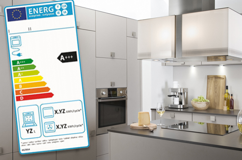 Les étiquettes énergie des fours, hottes et cuisinières expliquées