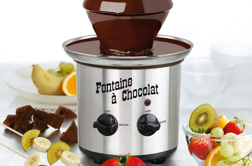J'ai testé la fontaine à chocolat