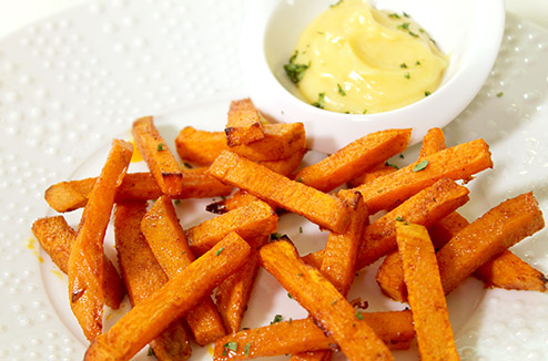 Frites de patates douces