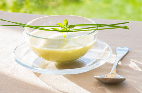 Gaspacho de courgettes