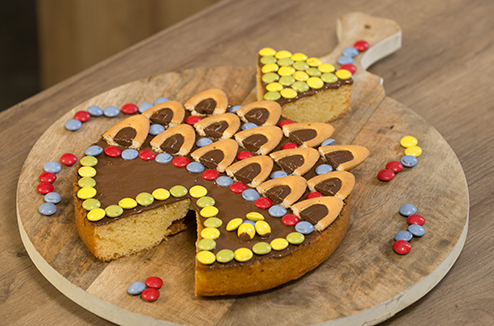 Le gâteau d’anniversaire poisson