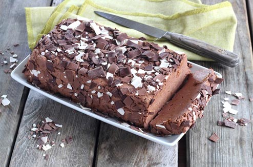 Gâteau au chocolat et spéculoos sans cuisson