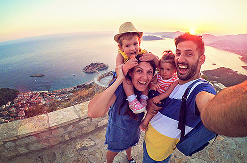 Une GoPro pour les vacances en famille