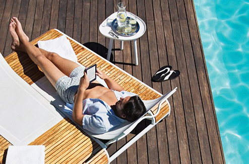 Vacances, j’oublie tout… sauf ma liseuse !