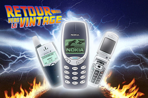 Le retour des téléphones mobiles vintage 