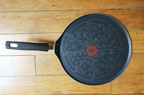 J’ai fait ma pizza maison en 15 minutes avec la poêle Tefal