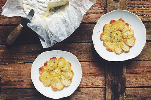 Rosaces de pomme de terre