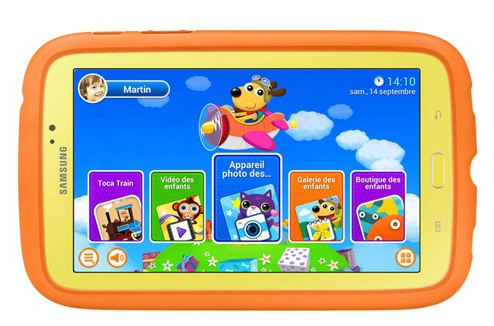 Tablette enfant : test de la Samsung Galaxy Tab 3 Kids