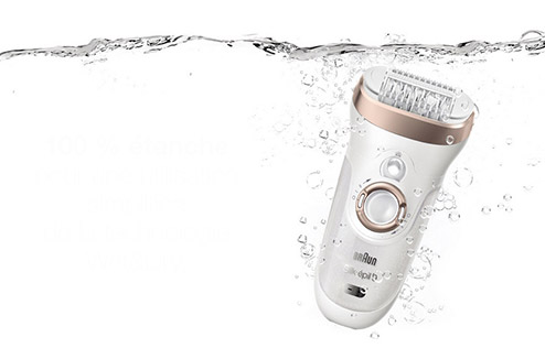 L'épilation tout en douceur avec le Silk-épil 9 4 en 1 de Braun ! 