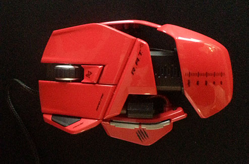 Test : la souris gamer Cyborg R.A.T 5 de MadCatz