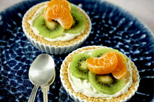 Tartelettes aux fruits d’hiver et brisures de sablés rassis