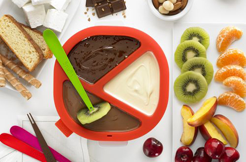 ChocoFondue de Lékué : une fondue au chocolat en 5 minutes !