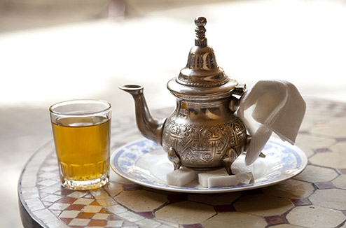 Thé à la menthe