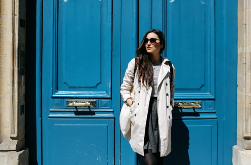 Le trench : parfait pour l’arrivée du printemps