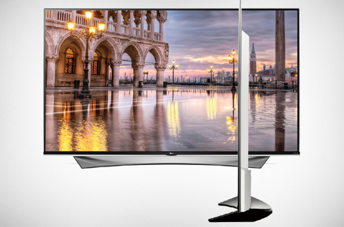 Une TV LG 4K tout en finesse