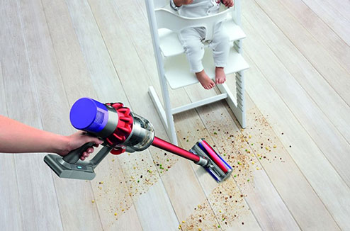 Le Cyclone V10 de Dyson, l'aspi qui nettoie partout, en profondeur !
