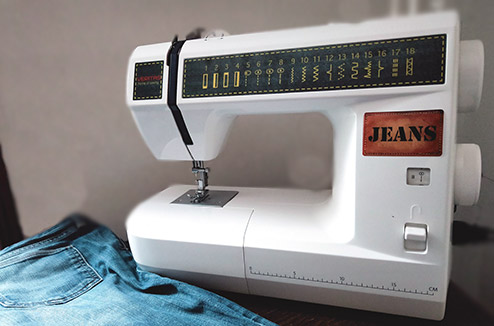 J’ai testé la machine à coudre Véritas JSA18 spéciale jean