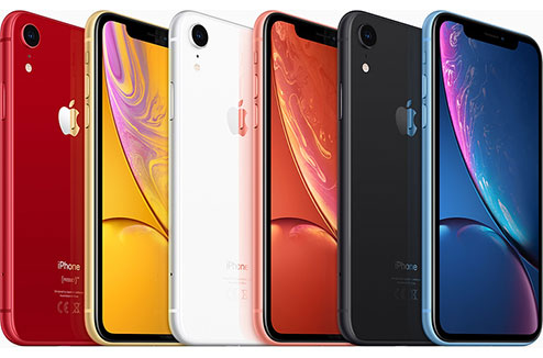 iPhone XR : une version plus abordable que l'iPhone XS