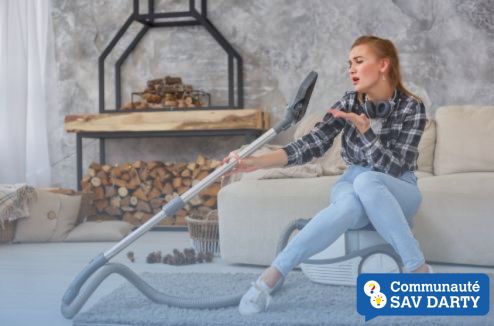 Mon aspirateur fonctionne moins bien ou mal : que faire ?