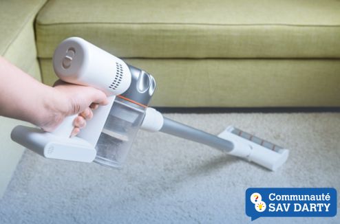 Comment entretenir votre aspirateur balai ?