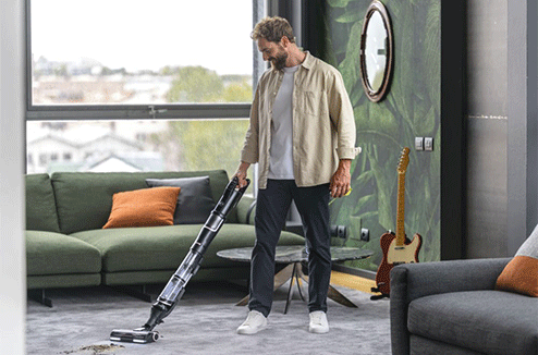 J’ai testé le nouvel aspirateur balai Hoover HFX sans tube ! 
