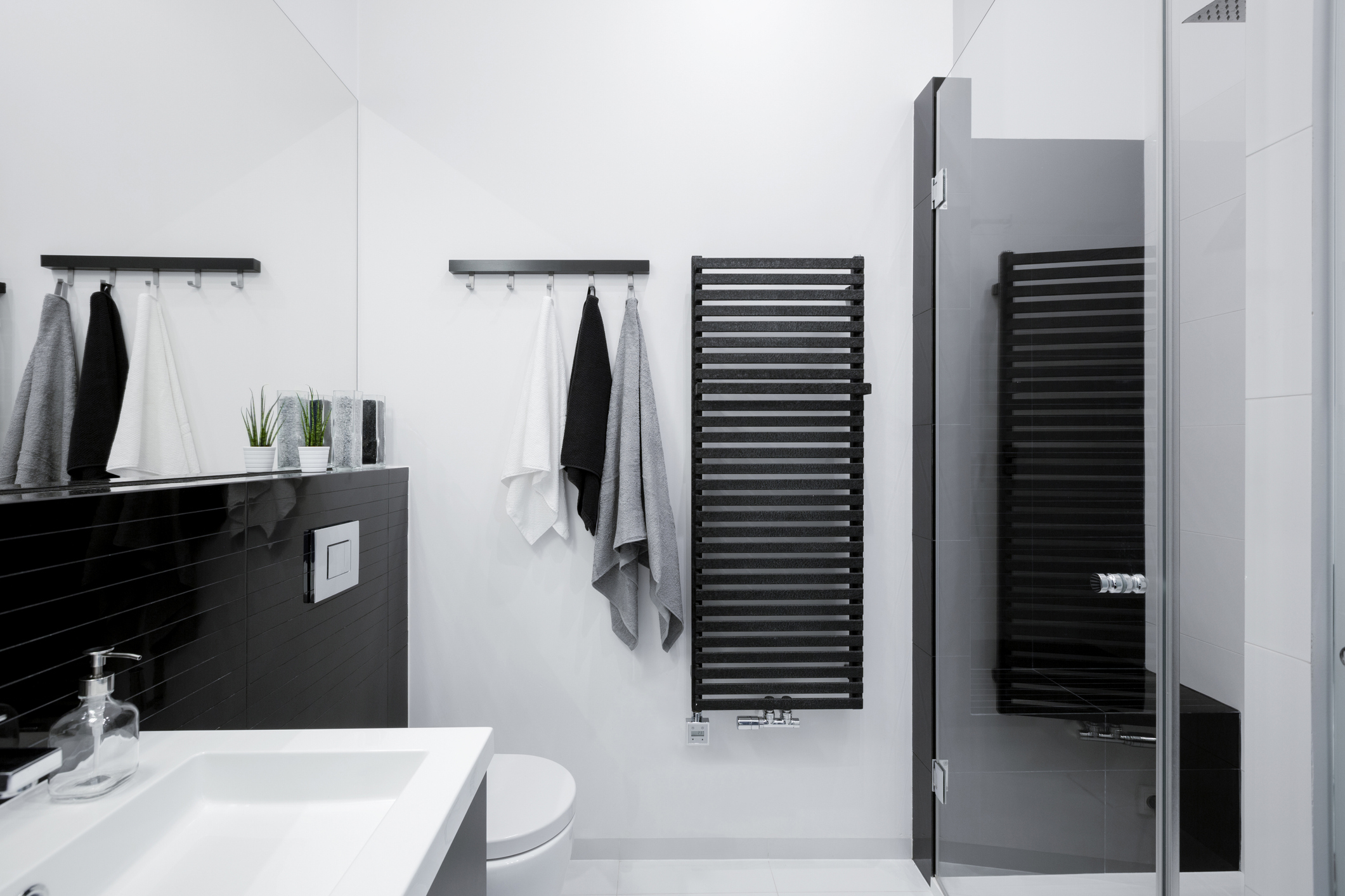 un chauffage de salle de bain
