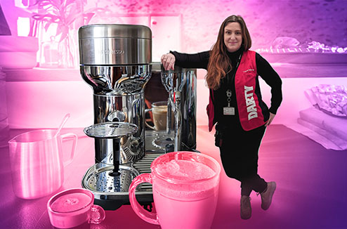 Sage Vertuo Creatista, la plus élégante des machines à café
