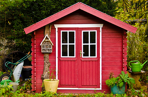 Nettoyer son cabanon de jardin est très important Un cabanon de jardin