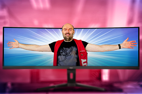 Présentation et test de l’écran Ultra Wide iiyama Red eagle G-MASTER GCB4580DQSN