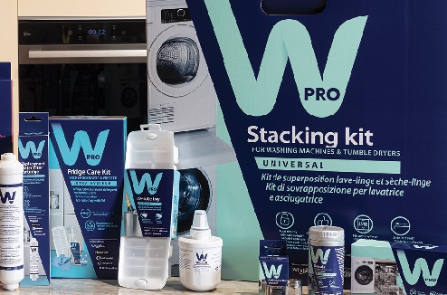 Wpro, une gamme complète d'accessoires et de produits d'entretien pour four, réfrigérateur, lave-linge, etc.