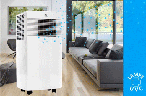 J'ai testé le climatiseur mobile AirGreen équipé de la technologie désinfectante à rayons UV ! 