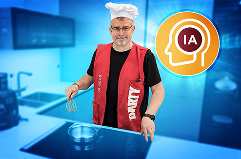 L'IA (Intelligence Artificielle), c'est génial pour...vous aider en cuisine !