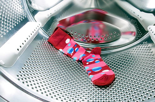 Voilà pourquoi certaines chaussettes disparaissent réellement à la sortie de votre lave-linge
